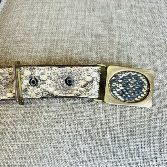 Genuine Rattlesnake skin belt - Picture 5 of 10